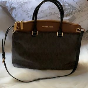 Michael Kors Aubrey Signature Satchel